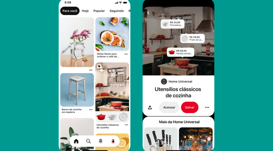 VTEX firma parceria com Pinterest para automatizar catálogo de produtos na plataforma