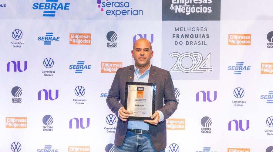 Confira fotos da premiação das franquias 5 estrelas no evento As Melhores Franquias do Brasil 2024