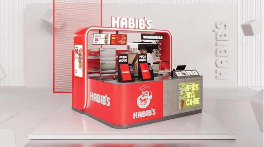 Habib’s dobra aposta em shoppings com franquia de quiosque e cresce com loja 2×1 com Ragazzo