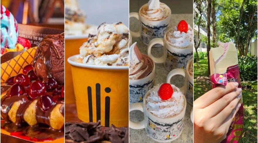 Sorveterias apostam em waffle, pistache e até pipoca para aquecer as vendas de inverno