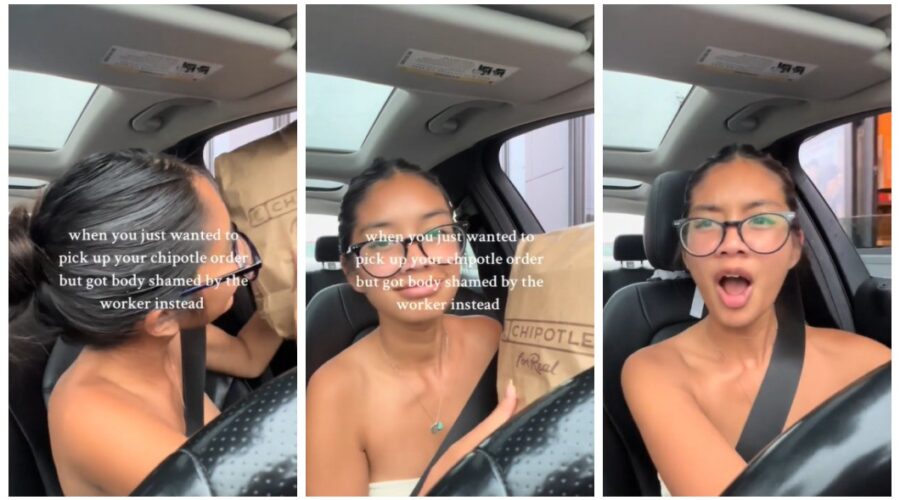 Funcionária de drive-thru constrange cliente com comentário sobre porte físico