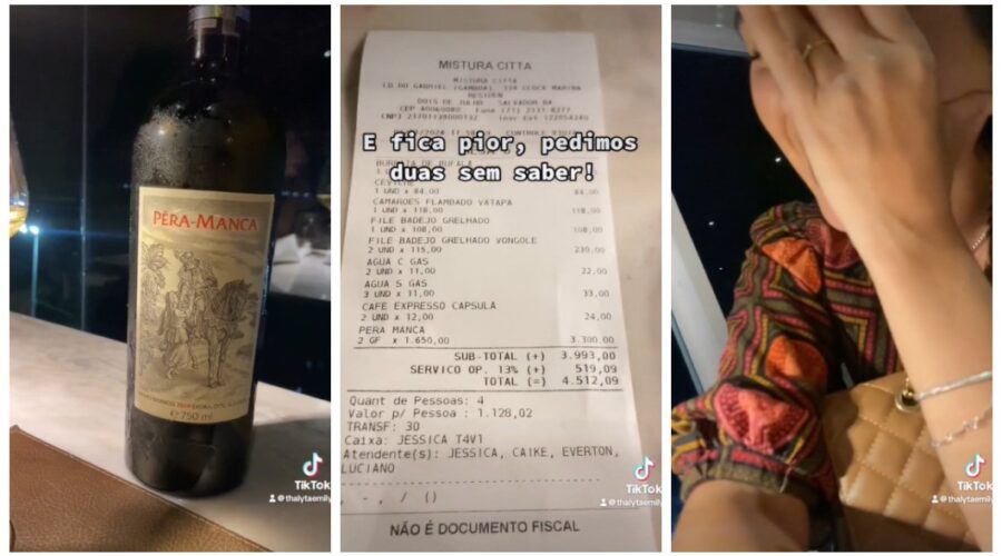 Restaurante se solidariza com jovens que pagaram R$ 1.650 em vinho e oferece jantar cortesia