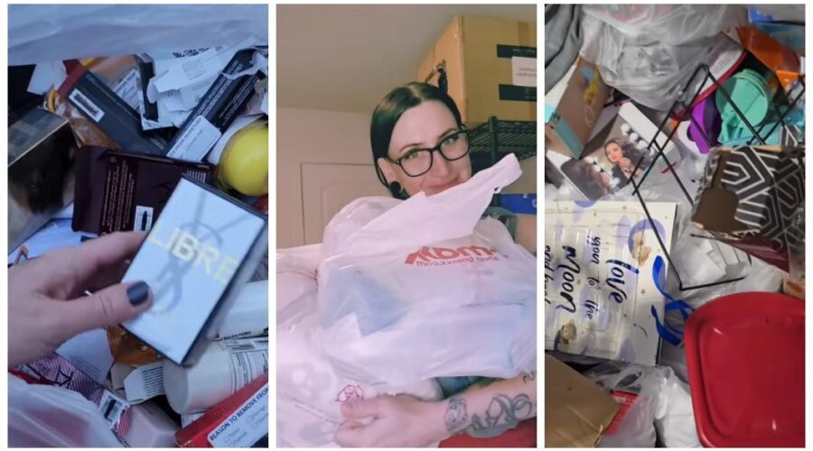 Mulher já faturou R$ 460 mil vendendo produtos caros encontrados no lixo