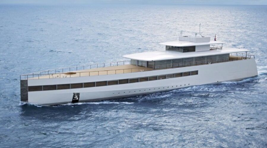 Design inovador e minimalista: Conheça o superiate de R$ 660 milhões idealizado por Steve Jobs