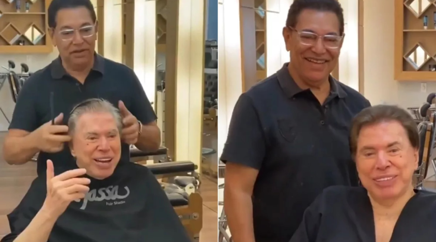Silvio Santos cuidava do visual há 40 anos com o mesmo cabelereiro; saiba quem é Jassa