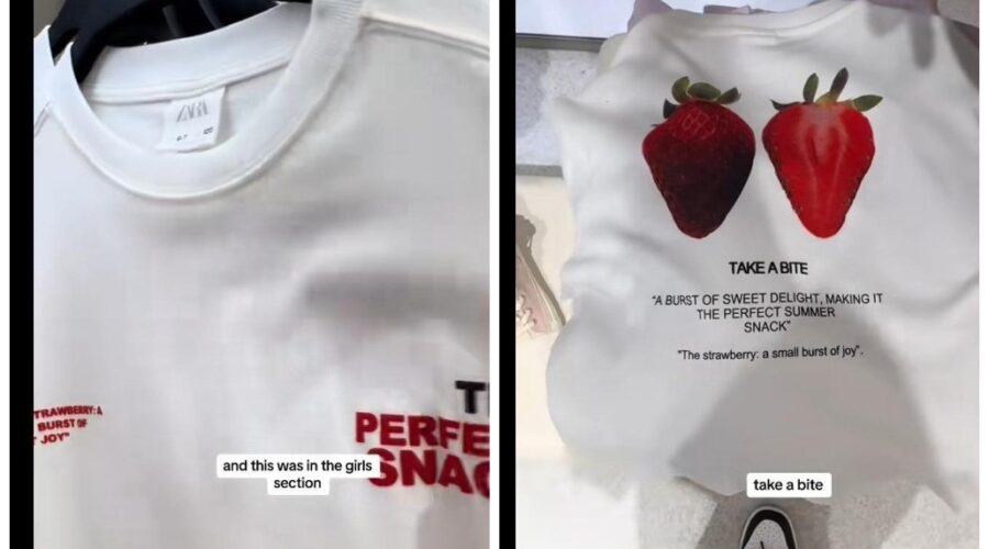 Zara pede desculpas e recolhe camiseta infantil com frase polêmica, que foi criticada no TikTok