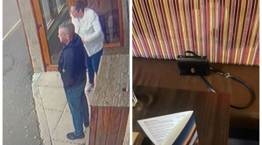 Restaurante posta imagens de casal usando ‘truque da bolsa’ para fugir sem pagar conta de R$ 600