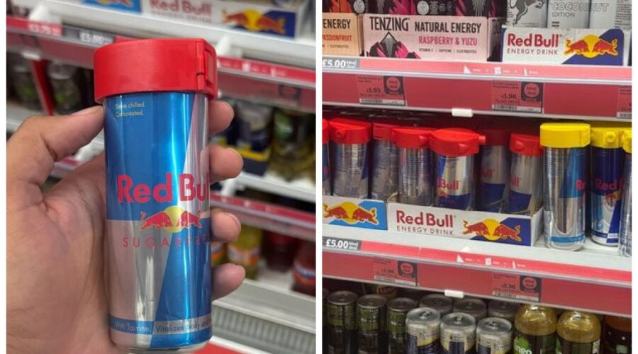 Supermercado coloca trava antifurto em energético para conter onda de roubos