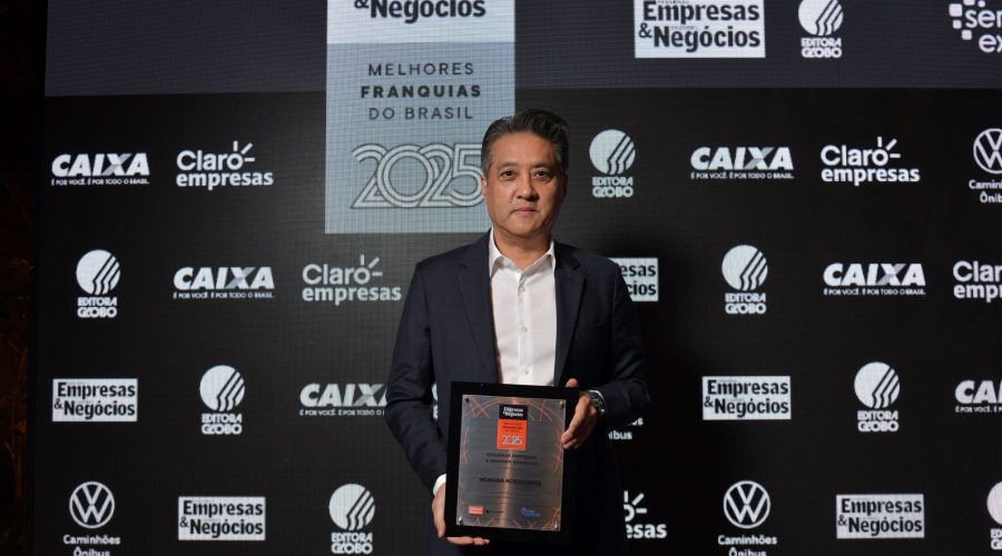 Veja fotos da premiação das franquias 5 estrelas no evento As Melhores Franquias do Brasil 2025