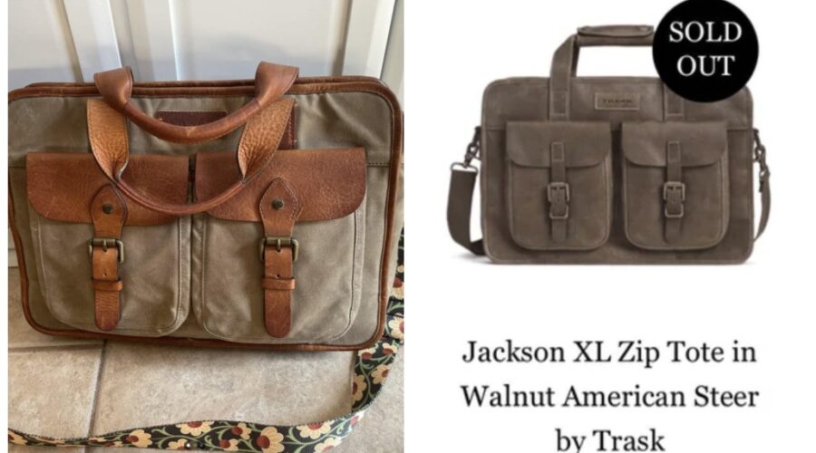 Homem compra bolsa por US$ 8 em brechó e descobre peça similar a modelo de US$ 500 da mesma marca